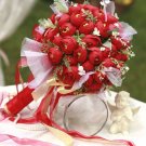 Increase the number rose lily bridal bouquet