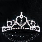 Bride shiny stones married Crown