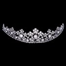 Wonderful Silver Diamond Bridal Crown
