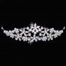 The sweet silver rhinestones married accessories