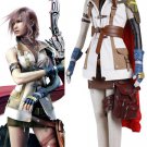 Final Fantasy XIII Lightning Cosplay Costume