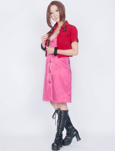 Kingdom Hearts Final Fantasy VII Cosplay Costume