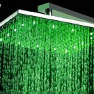 Free shipping Stainless steel square lED shower head 50cm Free shipping Stainless steel square lED shower head 50cm