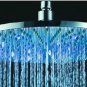 Free shipping Stainless steel round lED shower head 50cm