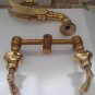 Wall mounted gold -PVD swan shower faucet Or swan sink faucet
