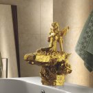 Free shipping bathroom basin sink single hole Flower Fairy faucet artistic  faucet  modern faucet