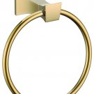 GOLD clour square design towel ring GOLD clour square design towel ring