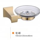 GOLD SOAP square design DISH HOLDER