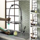 Solid Brass LED Kitchen Faucet  puLL OUT LED FAUCET SPRING LED FAUCET CUPC FAUCET