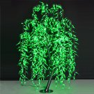 6ft/6ft LED Artificial Willow Tree Light  945pcs LEDs Green Color Christmas/Party/Wedding Decor
