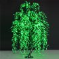 6ft/6ft LED Artificial Willow Tree Light 945pcs LEDs Green Color Christmas/Party/Wedding Decor