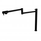 Solid Brass Pot Filler Tap deck Mount Kitchen Faucet Single Cold black color New Solid Brass Pot Filler Tap deck Mount Kitchen Faucet Single Cold black color New