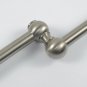 Wall Mount single cold Water Pot Filler kitchen faucet Double Joint Spout Brushed nickel