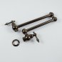 Wall Mount single cold Water Pot Filler kitchen faucet Double Joint Spout ORB Oil Rubbed Bronze
