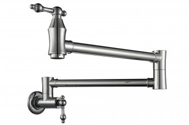 Wall Mount Single cold water Filler Kitchen Faucet tap Wall Mount 2 Handles new