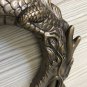 Antique bronze 3 Pcs 8" WIDESPREAD LAVATORY BATHROOM SINK DRAGON FAUCET mixer tap