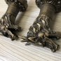 Antique bronze 3 Pcs 8" WIDESPREAD LAVATORY BATHROOM SINK DRAGON FAUCET mixer tap