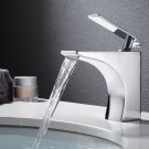 chrome single hole bathroom lavatory basin sink faucet mixer tap Square crystal handles MODERN chrome single hole bathroom lavatory basin sink faucet mixer tap Square crystal handles MODERN