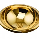 MODERN COPPER ROUND UNDERMOUNT HAMMERED BATHROOM SINK BASIN GOLD COLOUR MODERN COPPER ROUND UNDERMOUNT HAMMERED BATHROOM SINK BASIN GOLD COLOUR