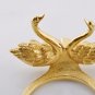 Bathroom Accessories Bath Hardware Set Golden Color Swan TOILET BRUSH HOLDER