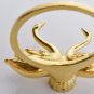 Bathroom Accessories Bath Hardware Set Golden Color Swan TOILET BRUSH HOLDER