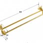 Bathroom Accessories Bath Hardware Set Golden Color Swan double towel bar