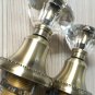 Antique brass 3 Pcs 8" WIDESPREAD LAVATORY BATHROOM SINK DRAGON FAUCET mixer tap crystal handles