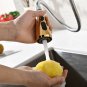 Brass Gold Polished Kitchen Sink Faucet Pull Out Sprayer Spout Mixer Basin Tap