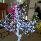 5FT LED Christmas Light Crystal Cherry Blossom Tree with White Leafs Outdoors Decor 5FT LED Christmas Light Crystal Cherry Blossom Tree with White Leafs Outdoors Decor