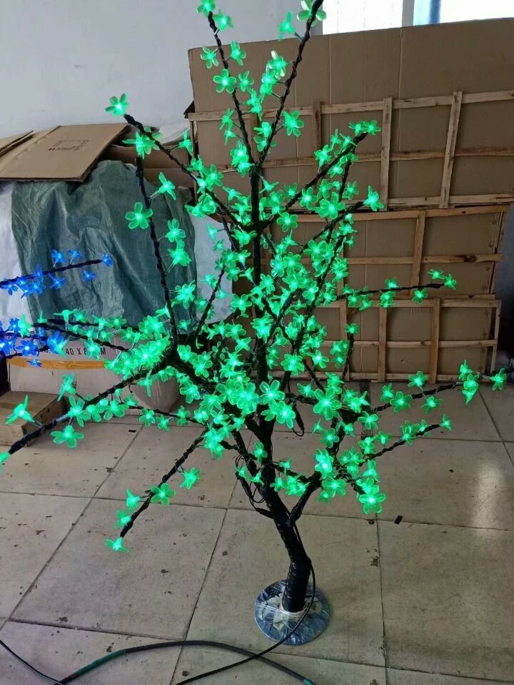 5ft LED Cherry Blossom Tree Outdoor Wedding Garden Holiday Light Decor 480 LEDs