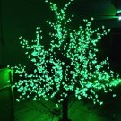 1,024 LEDs 6ft Cherry Blossom Tree Light Garden Holiday Christmas Decoration Outdoor Green