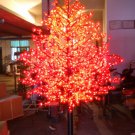 Red 5ft/1.5m LED Maple Tree Outdoor Christmas Light Wedding Holiday Home Christmas party Decor