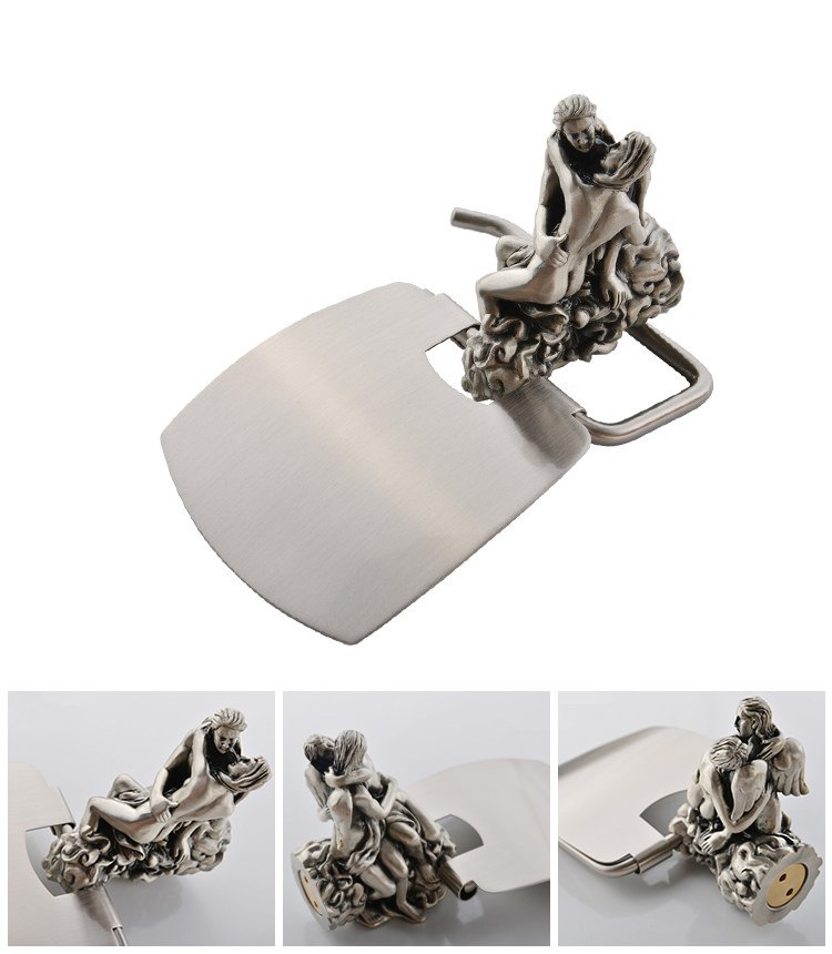 Individuality Creative Romantic Bathroom Toilet Paper Holder with cover