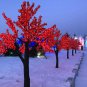 2.3m /7.6ft Red /Pink LED Cherry Blossom Tree light Wedding Garden patio Holiday Christmas Light