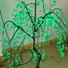 5ft/1.5m LED Artificial Willow Tree Light  480 pcs LEDs Green Color Christmas/Party/Wedding Decor
