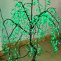 5ft/1.5m LED Artificial Willow Tree Light 480 pcs LEDs Green Color Christmas/Party/Wedding Decor