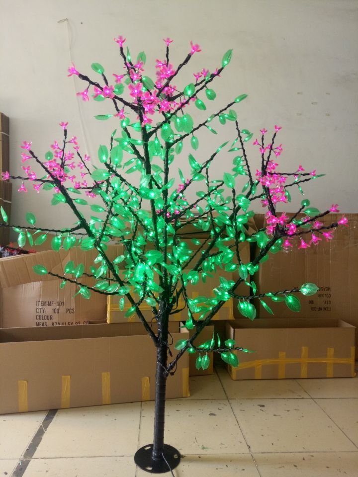 5ft LED Cherry Blossom Tree Outdoor Christmas Wedding Garden Holiday party Light Decor 480 LEDs