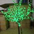 5ft LED Cherry Blossom Tree Outdoor Wedding Garden Holiday birthday Light Decor 480 LEDs GREEN