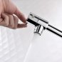chrome Pot Filler Tap Wall Mounted Foldable Kitchen Faucet Single Cold Single Hole Sink Tap