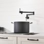 Black oil nickel Pot Filler Tap Wall Mounted Kitchen Faucet Single Cold Single Hole Sink Tap