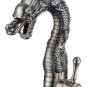 Deck Mounted Single Handle antique brass Dragon Bathroom Sink Faucet Basin Water Mixer Tap