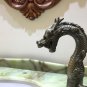 Deck Mounted Single Handle antique bronze Dragon Bathroom Sink Faucet Basin Water Mixer Tap