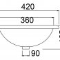 MODERN COPPER ROUND UNDERMOUNT HAMMERED BATHROOM SINK BASIN ANTIQUE COLOUR