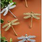 Dragonfly Hardware Cupboard Handle Kitchen Cabinet Knob Dresser Drawer Pulls Handles 10 sets