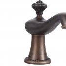 Bathroom 3 Holes Widespread Lav Sink Faucet Tap Classic deck Mounted New design