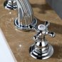 Chrome clour 8 inch widespread bathroom lavatory sink faucet