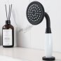 Black 3 Holes widespread Bathroom Bath Roman Tub Filler Faucet shower New