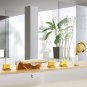 Waterfall Roman Tub shower Deck Mount 5 Pcs widespread GOLD PVD Bath Mixer tap