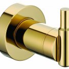 gold clour bathroom brass clothes hook robe hook Round gold clour bathroom brass clothes hook robe hook Round