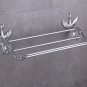 Chrome Color bathroom brass modern luxury swan towel racks with Crystal